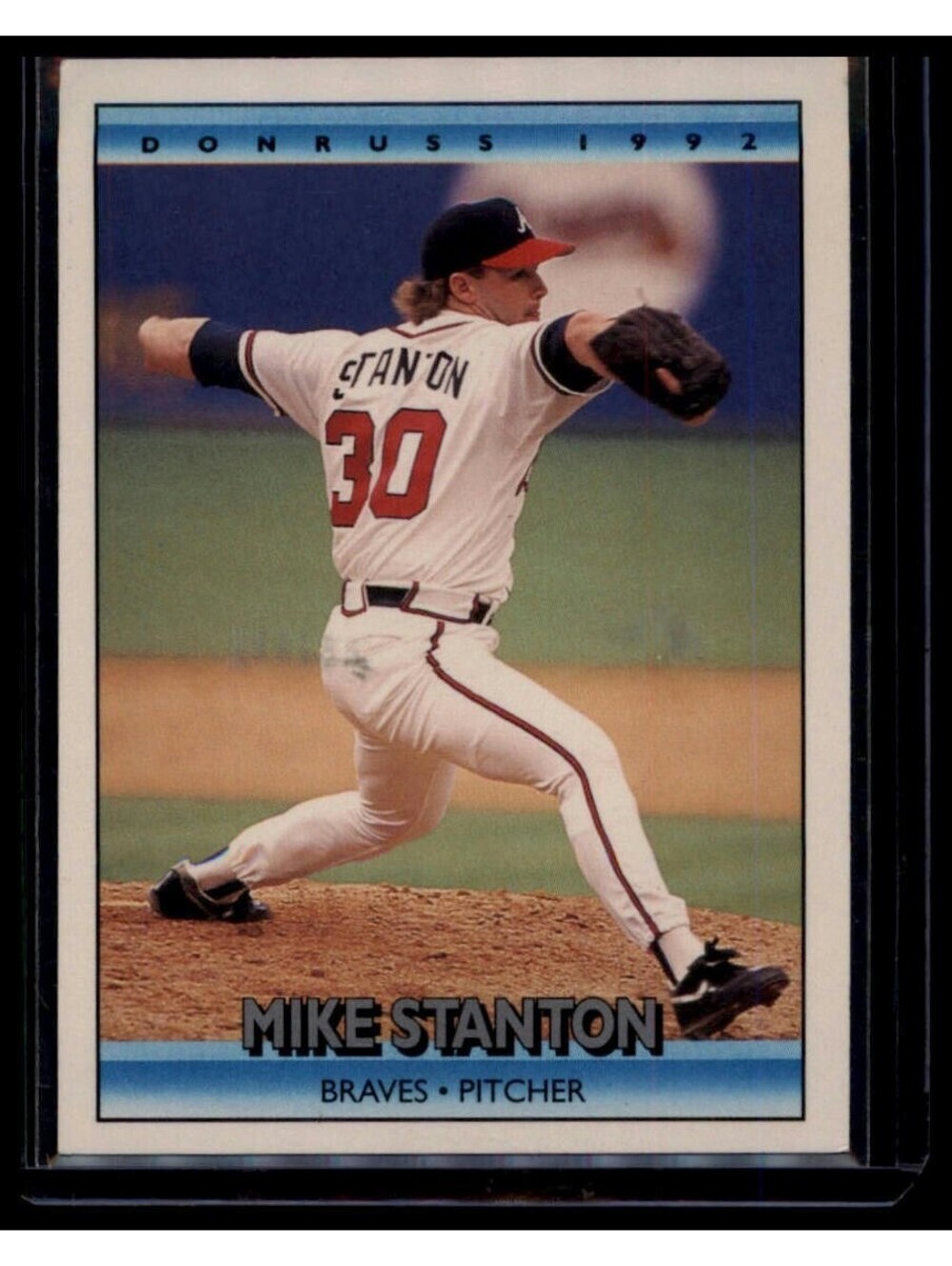 1992 Donruss Mike Stanton #780 Braves Pitcher